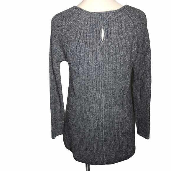 Soft Surrounding Sweater XS Lorelai Gray Silver - Picture 4 of 9